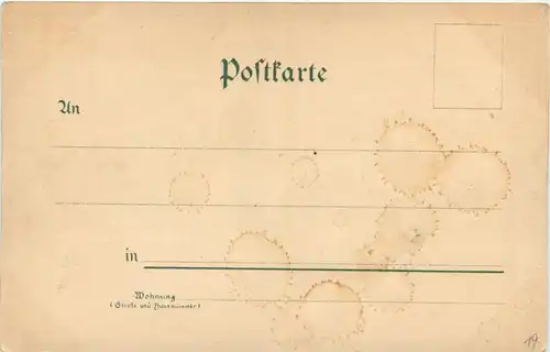 Gruss aus Park Lichtenwalde - Litho -251416