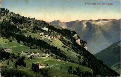 Braunwald von der Rietalp -216826