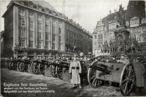 Leipzig - Englische Feld Geschütze -251464