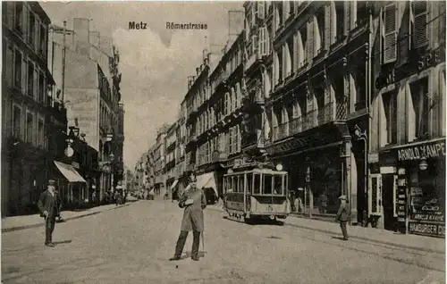 Metz - Römerstrasse - Tramway -250782