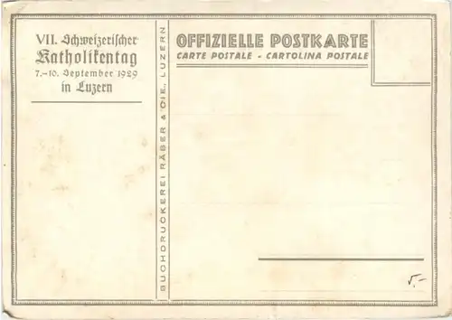 Luzern - Schweizerischer Katholikentag 1929 -216870