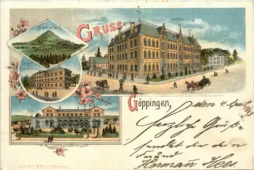 Gruss aus Göppingen - Litho -251244