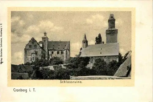 Cronberg - Schlossruine -251760