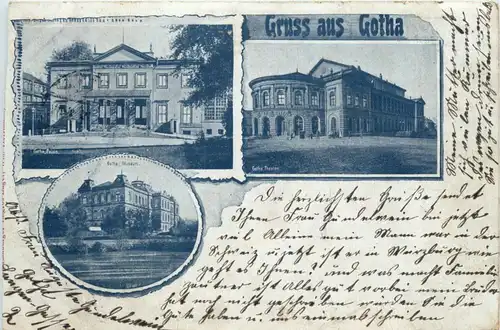 Gruss aus Gotha - Litho -252174