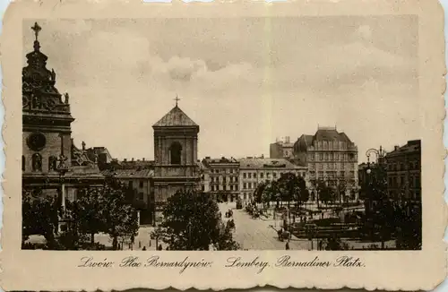 Lwow - Bernadiner Platz - Feldpost -251220