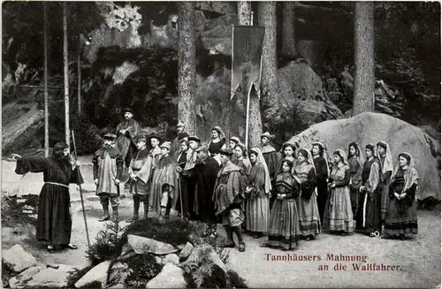 Wunsiedel - Bergfestspiel 1912 - Die Losburg -252642