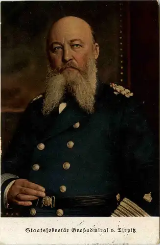 Staatssekretär Grossadmiral v. Tirpitz -252106