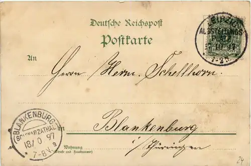 Leipzig - Industrie Gewerbe Ausstellung 1897 - Litho -251466