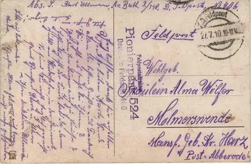 daheim ist Daheim - Feldpost -251810