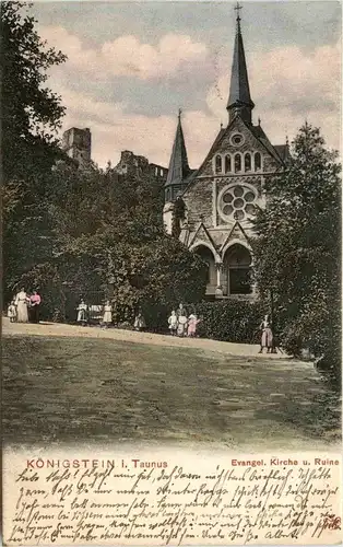 Königstein im Taunus - Evangel. kirche -252302