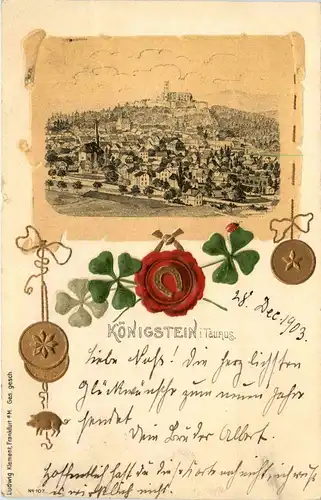 Königstein im Taunus - Litho -252312