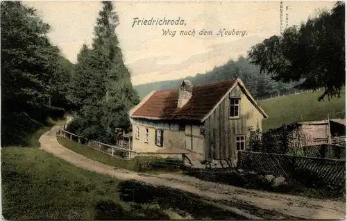 Friedrichroda - Weg nach dem Heuberg -252372