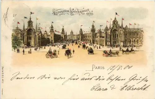 Paris - Exposition Universelle 1900 -252412