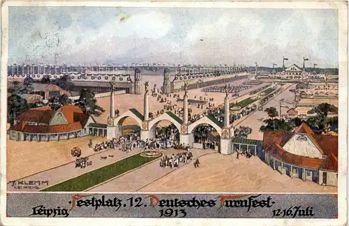 Leipzig - 12. Deutsches Turnfest 1913 -251470