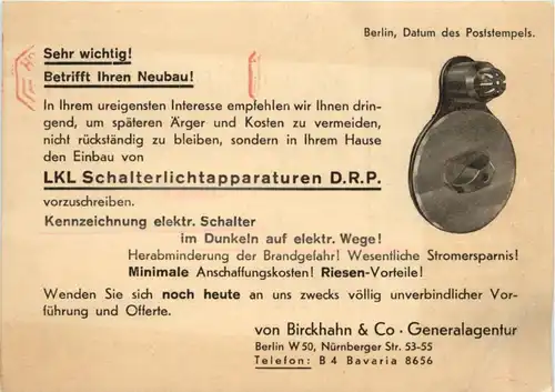 Berlin - LKL Schalterlichtapparaturen -213092