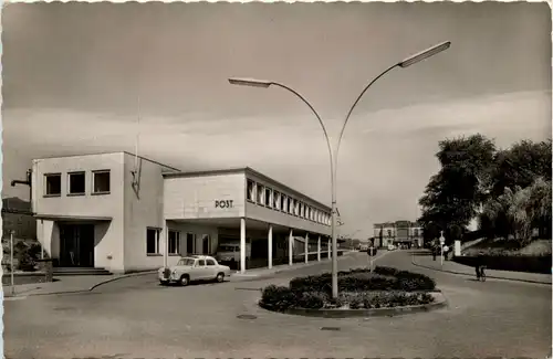 Uelzen - Neue Post mit Bahnhof -252882