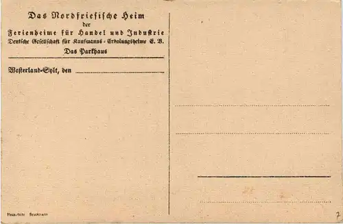 Westerland - Das nordfriesische Heim -251830