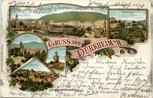 Gruss aus Bad Dürckheim - Litho -251694