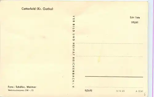 Catterfeld - Kr. Gotha -252224