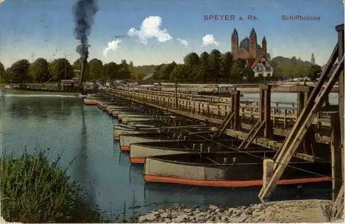 Speyer - Schiffbrücke -251714