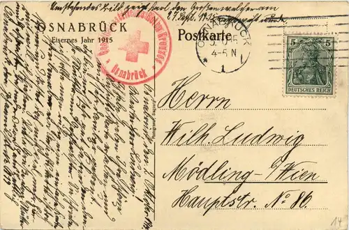 Osnabrück - Eiserners Jahr 1915 - Karl der Grosse -251934