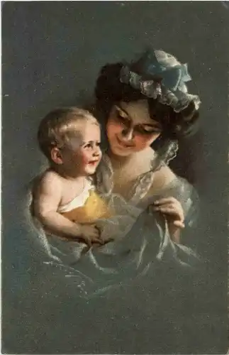 Frau mit Kind -213548