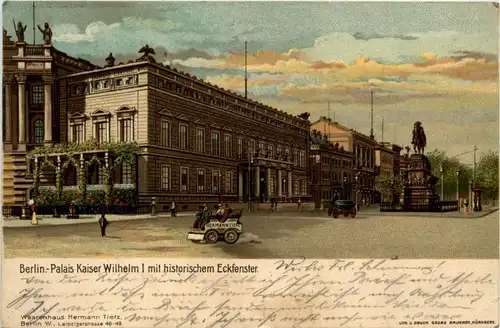 Berlin - Palais Kaiser Wilhelm I - Litho -252908
