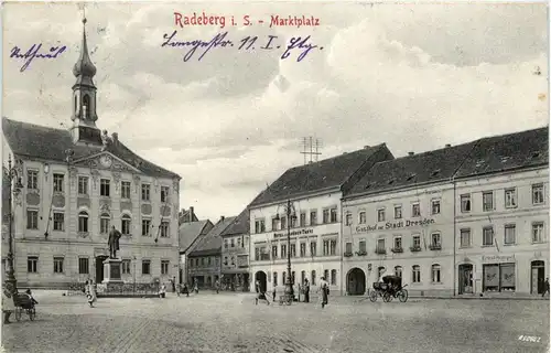 Radeberg - Marktplatz -253008