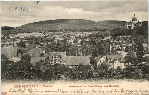 Königstein im Taunus - Villenviertel -252322