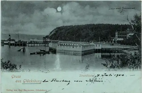 Gruss aus Glücksburg - Strandhotel -253650