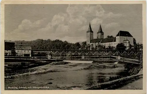 Rochlitz - Schloss mit Hängebrücke -253124