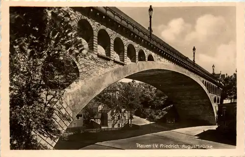 Plauen - Friedrich Augustbrücke -252362