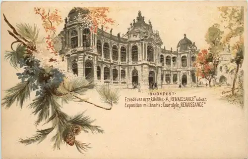 Budapest - Litho - Ganzsache -253288