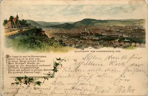 Stuttgart - Litho -253738