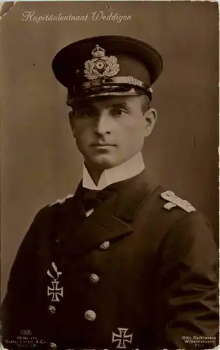Kapitänleutnant Weddigen -252030