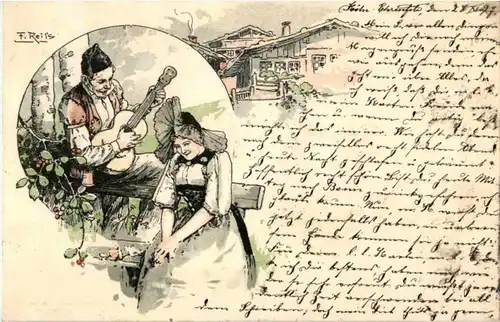 F. Reiss - Schwarzwald - Litho -83470