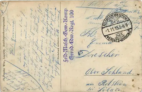 Vaucourt - Feldpost -252828