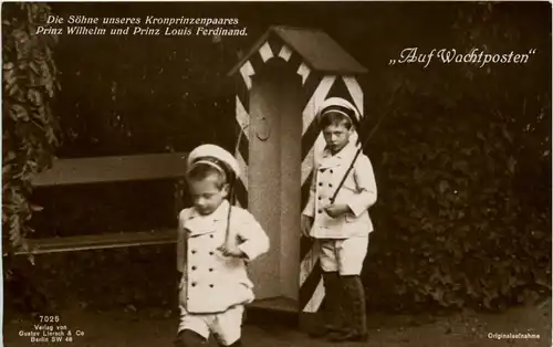 Die Söhne unseres Kronprinzenpaares -245692