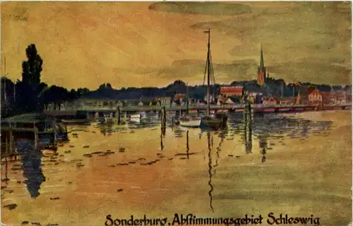 Sonderburg - Abstimmungsgebiet Schleswig -253460
