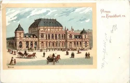 Gruss aus Frankfurt - Litho -246102