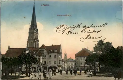 Löbau - Nikolai Platz -253218