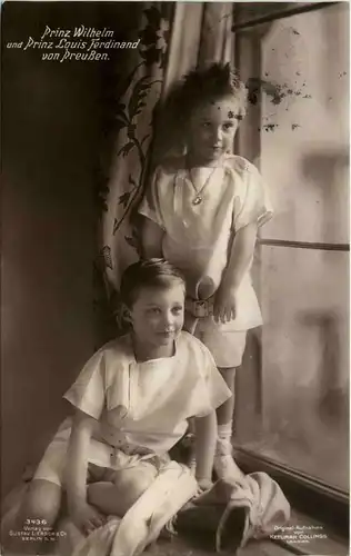 Prinz Wilhelm und Prinz Louis ferdinand -245638