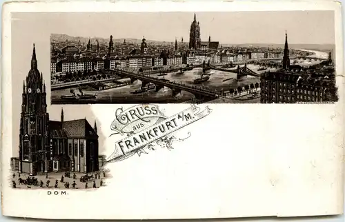 Gruss aus Frankfurt - Litho -245980