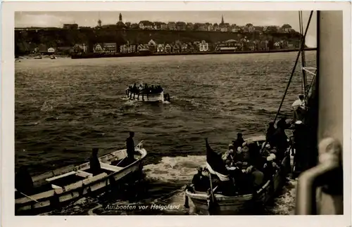 Ausbooten vor Helgoland -253684
