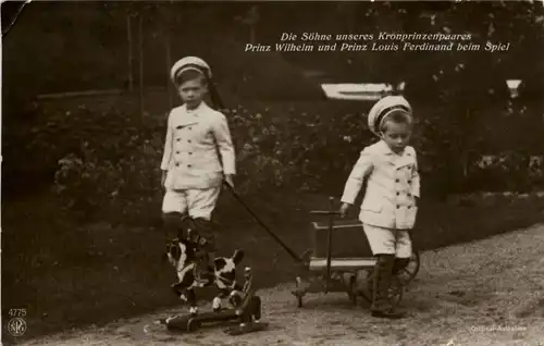 Die Söhne unseres Kronprinzenpaares -245690