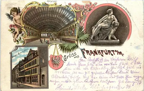 Gruss aus Frankfurt - Litho -246066