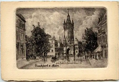 Frankfurt - Radierung -246392