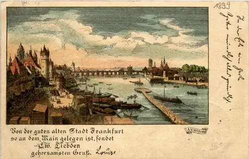 Frankfurt - Litho -246576