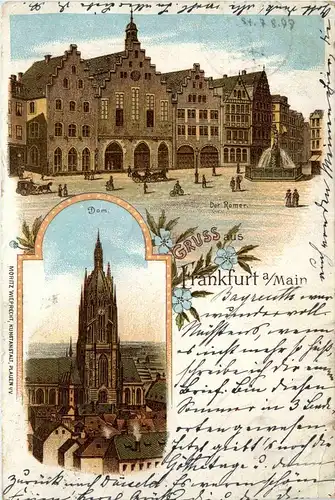 Gruss aus Frankfurt - Litho -246048