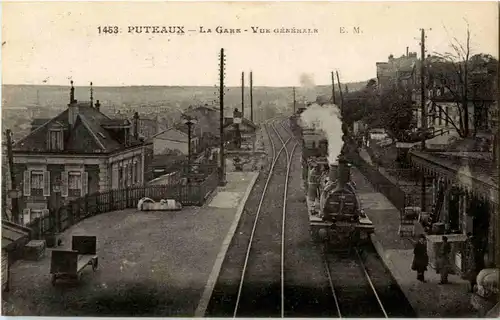 Puteaux - La gare - train -15908